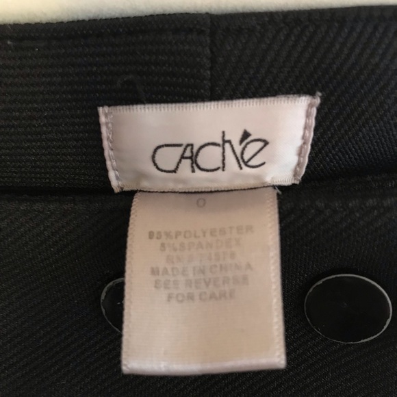 Cache Ponte Black Skinny pant - Picture 4 of 6